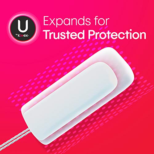 U by Kotex Security Tampons, Super Plus Absorbency, Unscented, 32 Count (Pack...