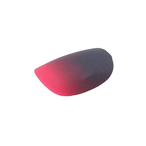 Durable and Useful24 pcs Fairy Tale Apple Gradient Black Red Matte Short Squa...