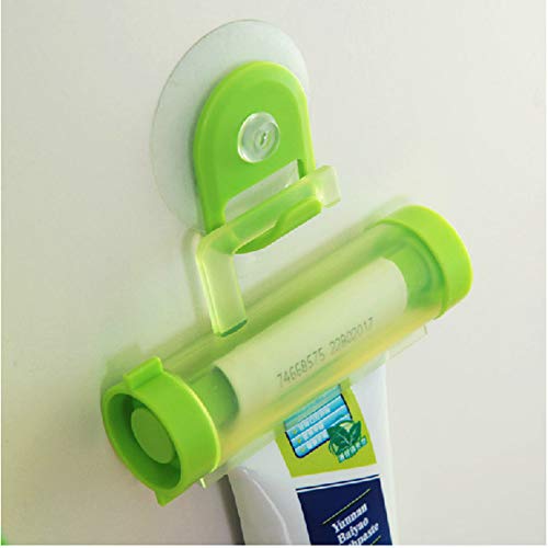 U-M pulabo Toothpaste Squeezer Reusable Plastic Rolling Tube Toothpaste Dispe...