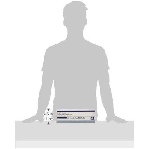 U.S. Cotton 100% Cotton Roll, U.S.P Sterile Cotton, Absorbent, 16 Ounce/1 Pou...