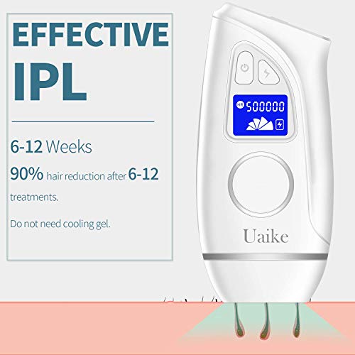 Uaike Hair Removal System for Women and Men, Facial Body Permanent Hair Remov...