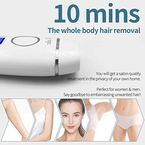 Uaike Hair Removal System for Women and Men, Facial Body Permanent Hair Remov...