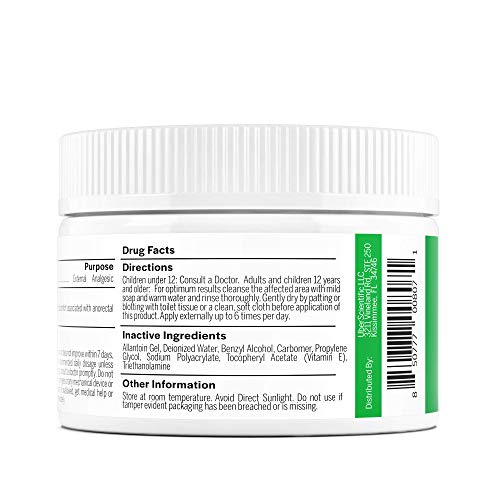 Uber Numb 5% Lidocaine Topical Numbing Cream, 2 Ounce, Advanced Formula Rapid...