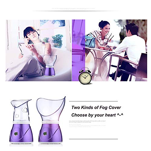 Facial Steamer - Hann Professional Sinus Steam Inhaler for Home Facial Warm M...