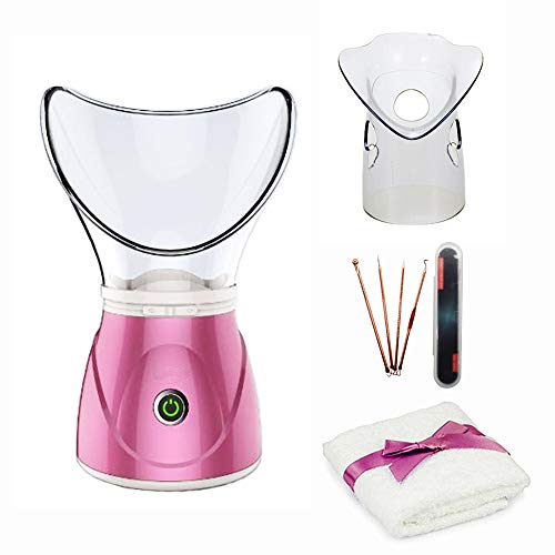 Facial Steamer - Hann Professional Sinus Steam Inhaler for Home Facial Warm M...