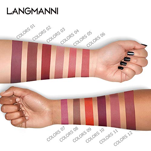 12Pcs/Set Velvet Matte Liquid Lipstick Makeup Classic Waterproof Long Lasting...