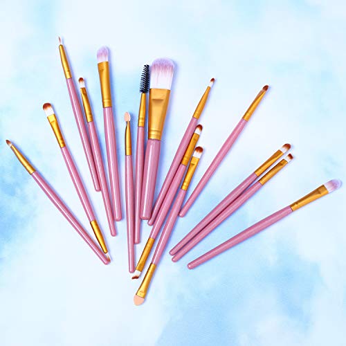 UCANBE Professional 86 Colors Eyeshadow Palette with 15pcs Makeup Brushes Set...