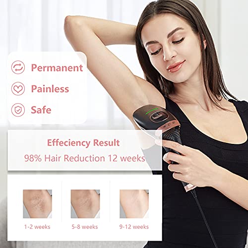 IPL Laser Hair Removal Device,Unlimited Flashes Permanent Painless Laser Hair...