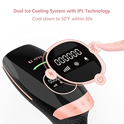 IPL Laser Hair Removal Device,Unlimited Flashes Permanent Painless Laser Hair...