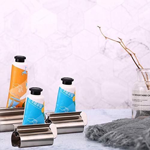 Toothpaste Squeezer - Metal Tube Squeezer Stainless Steel Tube Wringer UDQYQ ...