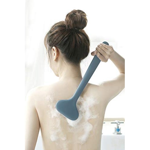 Bath Body Brush, Body Brush with Comfy Bristles Long Handle Gentle Exfoliatio...