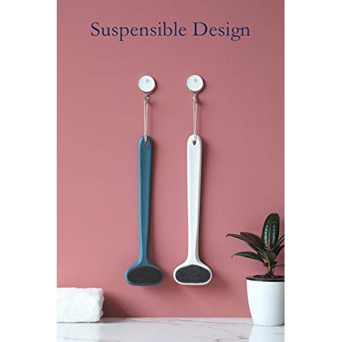 Bath Body Brush, Body Brush with Comfy Bristles Long Handle Gentle Exfoliatio...