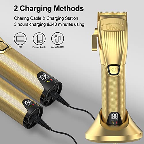 Ufree Hair Clippers and Hair Trimmer Set, 2022 Newest Upgrade Professional Ba...
