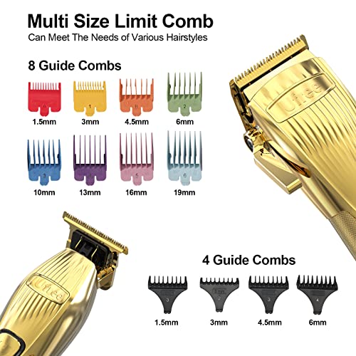Ufree Hair Clippers and Hair Trimmer Set, 2022 Newest Upgrade Professional Ba...