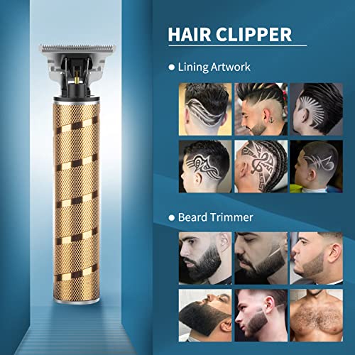 Ufree Hair Clippers for Men, Cordless Beard Trimmer Shaver Electric T Blade H...