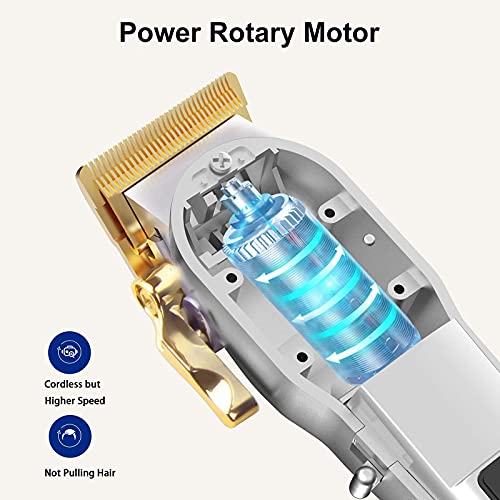 Ufree Hair Clippers for Men Professional Hair Cutting Kit, Cordless Clippers ...