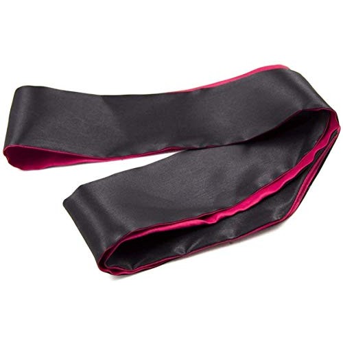 Soft Satin Eye Mask Blindfold Comfortable Sleeping Masks - 59 in x 2.8 in