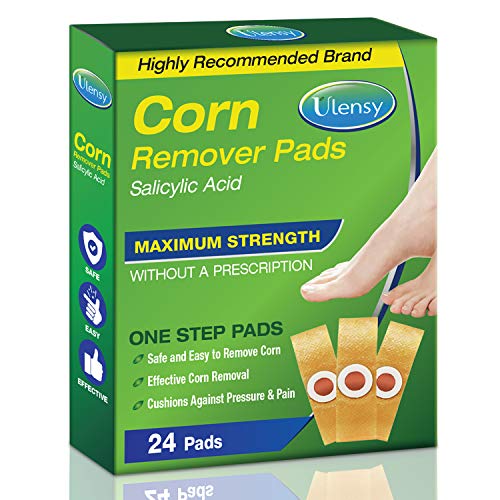 Corn Remover, 24 Corn Remover Pads, Toe Corn and Callus Removal, Corn Treatme...