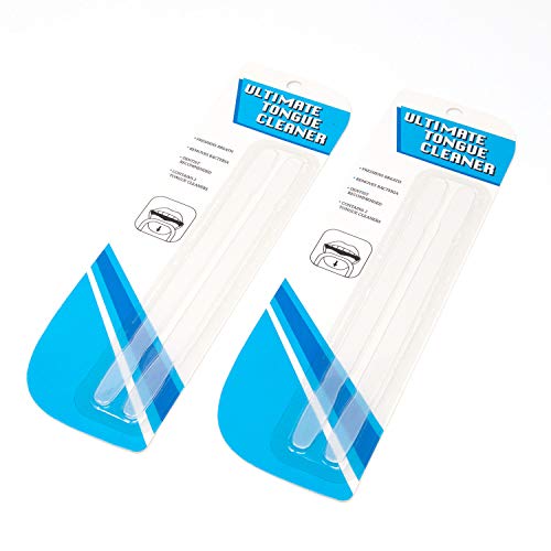 Ultimate Tongue Cleaner | 4 Pack Tongue Scraper | Gentle and Effective Cleani...