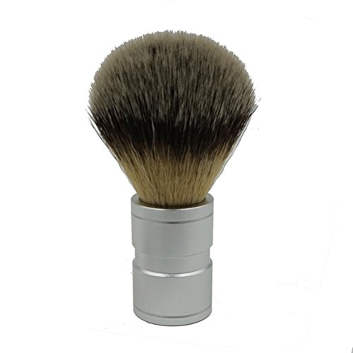 ULTNICE Badger Hair Shaving Brush with Double Layer Stainless Steel Shave Bow...