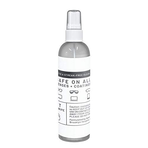 ULTRA CLARITY Eyeglass Lens Cleaning Spray 3-Pack, Three 6 oz Sprays, Glasses...