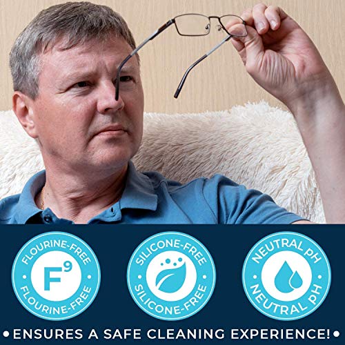 ULTRA CLARITY Eyeglass Lens Cleaning Spray 7oz Value Pack, 1oz Spray, 6oz Ref...