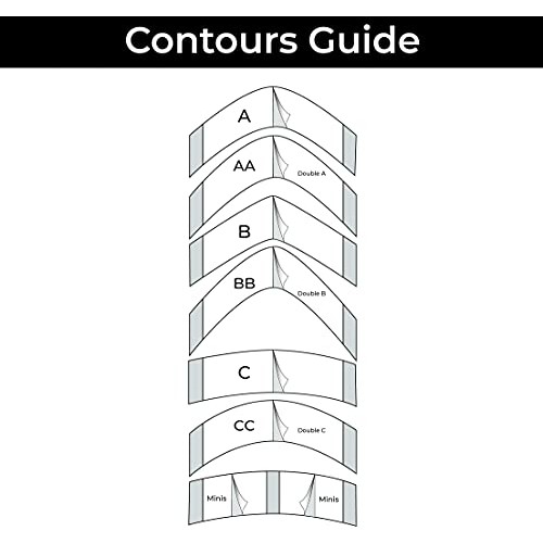 New Permanent Wear 2-6 Weeks Ultra Hold A Contour Adhesive Tape 36 Pieces