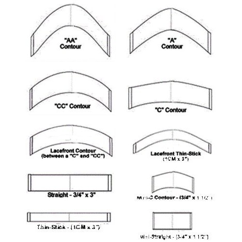 Permanent Wear 2-6 Weeks Ultra Hold CC Contour Adhesive Tape 36 Pieces