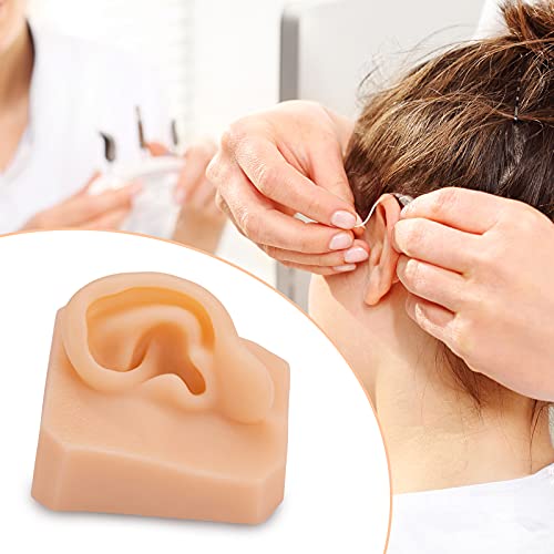 Ultrassist Soft Silicone Left Ear for Practicing Suture, Silicone Flexible Mo...