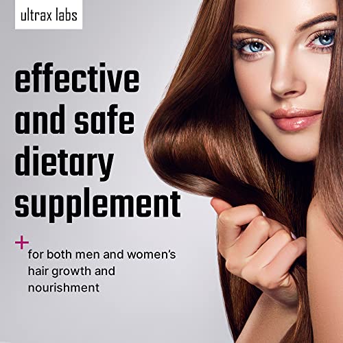 Ultrax Labs Hair Rush | Maxx Hair Growth & Anti Hair Loss Nutrient Solubilize...