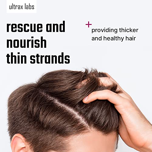 Ultrax Labs Hair Rush | Maxx Hair Growth & Anti Hair Loss Nutrient Solubilize...