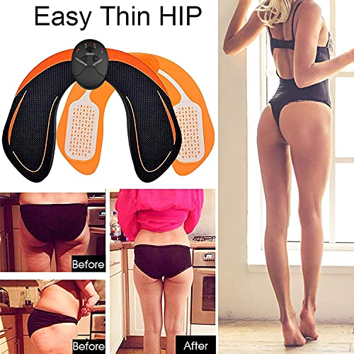 Abs Stimulator,Hip Trainer,Electronic Backside Muscle Toner, Smart Wearable B...