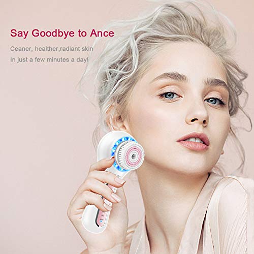 UMICKOO Facial Cleansing Brush,Rechargeable IPX7 Waterproof with 5 Brush Head...