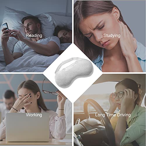 Lavender Eye Mask, Aromatherapy Weighted Eye Mask for Dry Eyes, Sleep Mask fo...