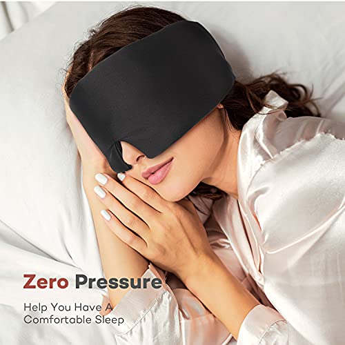 Silk Sleep Mask, Umisleep Eye Mask for Sleeping, Lightweight Blocking Light S...
