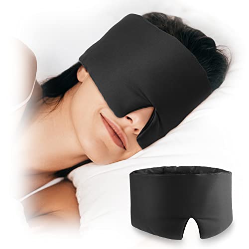 Silk Sleep Mask, Umisleep Eye Mask for Sleeping, Lightweight Blocking Light S...