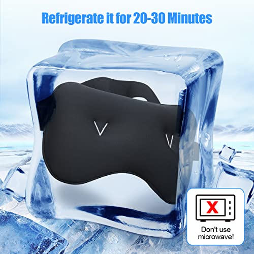 Weighted Eye Mask, Umisleep Pain Relief Cold Therapy Eye Pillow for Migraine ...