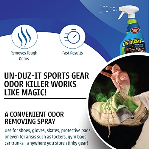 UN-DUZ-IT Sports Gear Odor Killer, Professional Strength Odor Eliminator for ...