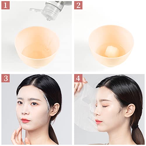 Unaone Compressed Facial Mask Sheet, 100 Count Disposable DIY Natural Face Co...