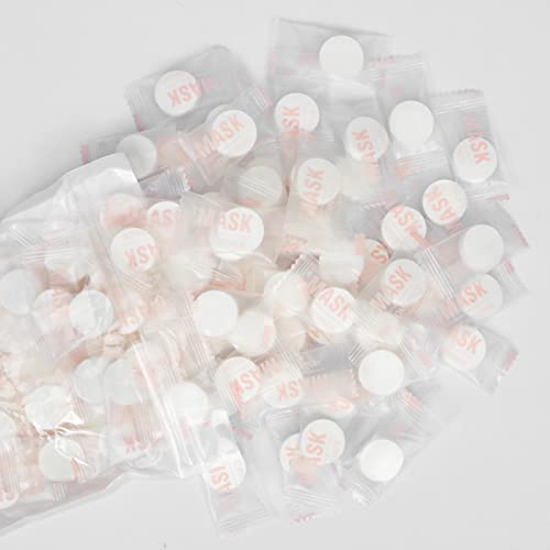 Unaone Compressed Facial Mask Sheet, 100 Count Disposable DIY Natural Face Co...