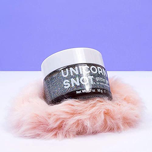 Unicorn Snot Holographic Body Glitter Gel for Body, Face, Hair - Vegan & Crue...