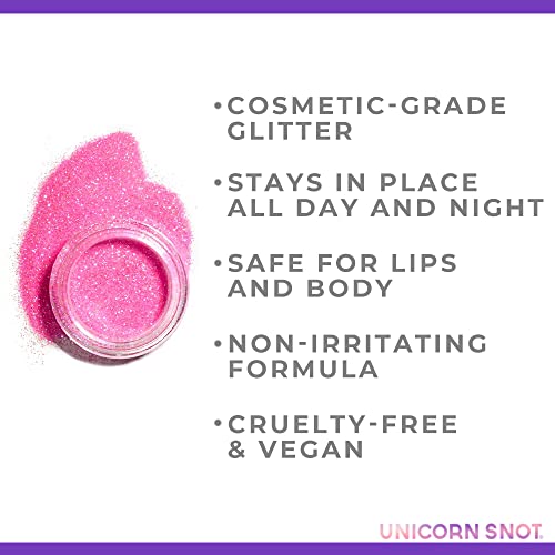 Unicorn Snot Holographic Hi Def Glitter - Cosmetic Grade - for Hair, Face, Ey...