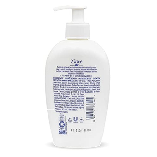 Dove, Nourishing Hand Wash Variety of 3 (Deeply Nourishing, Shea Butter & War...