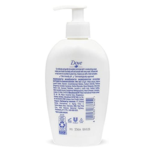 Dove, Nourishing Hand Wash Variety of 3 (Deeply Nourishing, Shea Butter & War...