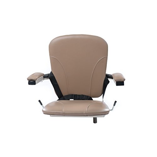 Universal Stair Lift - 350lb Capacity - Folds Flat to Wall - Includes Warranty