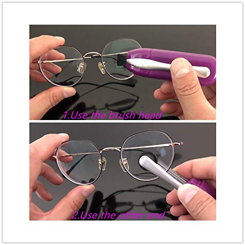 4 Pieces Eyeglass Cleaners Set Lens Cleaner for Eyeglasses and Sunglasses Gla...