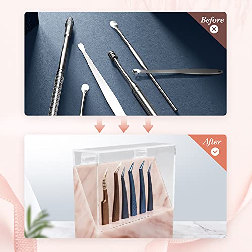 #N/A Acrylic Tweezers Shelf Holder for Beauty Salon, Dressing Table, Beauty T...