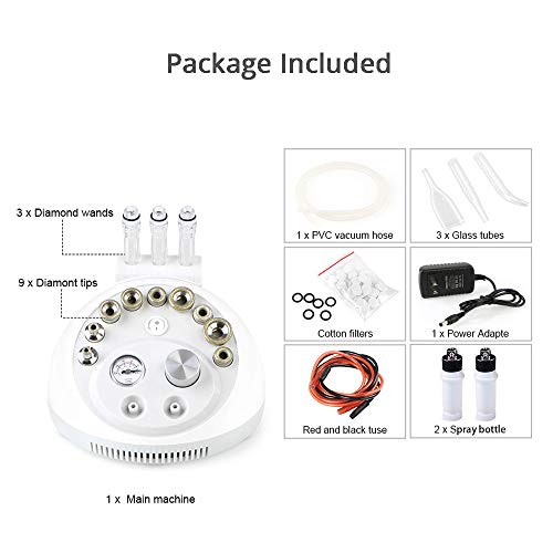 Diamond Microdermabrasion Machine By UNOISETION 3 In 1 Microdermabrasion Derm...