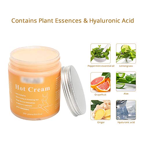 Hot Massage Cream - Anti-Cellulite Hot Cream - UNOISETION Deep Muscle Relaxat...