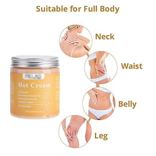Hot Massage Cream - Anti-Cellulite Hot Cream - UNOISETION Deep Muscle Relaxat...